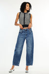 Yolanda Low Slung Horseshoe Jeans - Official Kancan USA