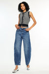 Yolanda Low Slung Horseshoe Jeans - Official Kancan USA