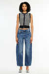 Yolanda Low Slung Horseshoe Jeans - Official Kancan USA