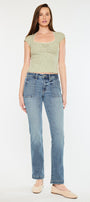 Rachelle Mid Rise Slim Straight Jeans - Official Kancan USA