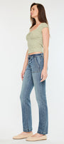 Rachelle Mid Rise Slim Straight Jeans - Official Kancan USA