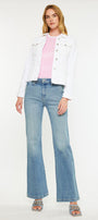 Mace High Rise Wide Flare Jeans - Official Kancan USA