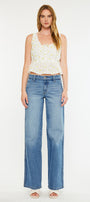 Bram Mid Rise Wide Jeans - Official Kancan USA