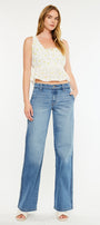 Bram Mid Rise Wide Jeans - Official Kancan USA