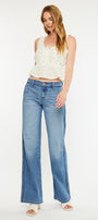 Bram Mid Rise Wide Jeans - Official Kancan USA