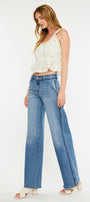 Bram Mid Rise Wide Jeans - Official Kancan USA
