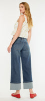 Beck Mid Rise Wide Jeans - Official Kancan USA