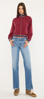 Kells Mid Rise Straight Jeans