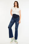 Fidely Maternity Patched Flare Jeans - Official Kancan USA