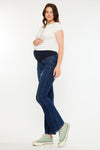 Fidely Maternity Patched Flare Jeans - Official Kancan USA