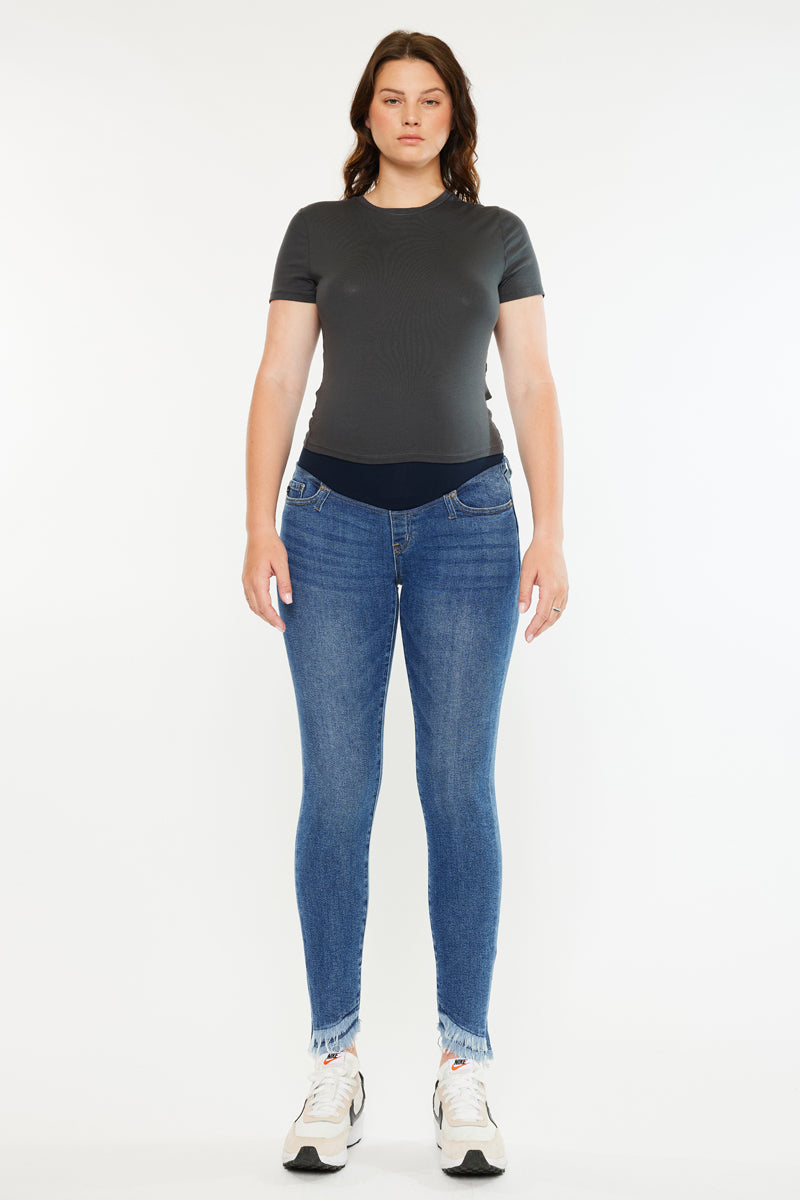 Romilly Maternity Ankle Skinny Jeans - Official Kancan USA