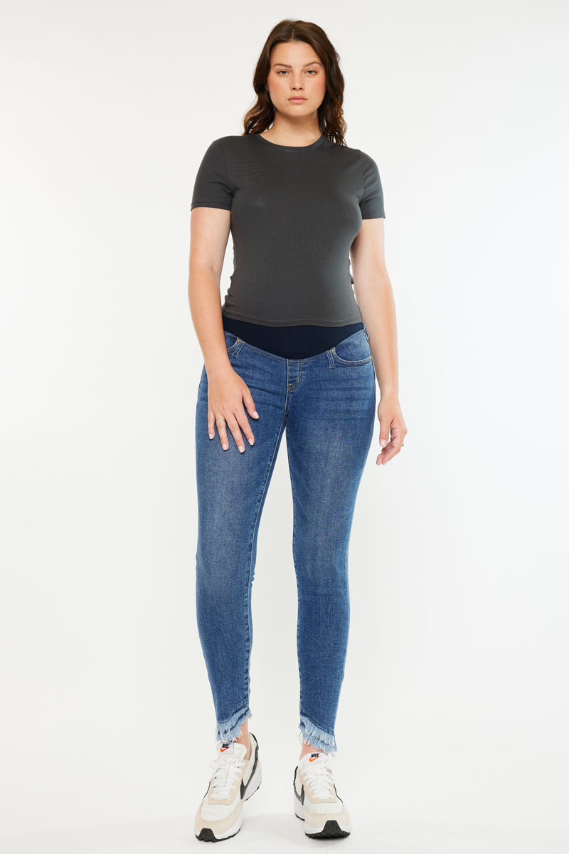 Romilly Maternity Ankle Skinny Jeans - Official Kancan USA