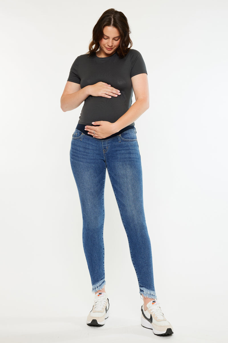 Romilly Maternity Ankle Skinny Jeans - Official Kancan USA