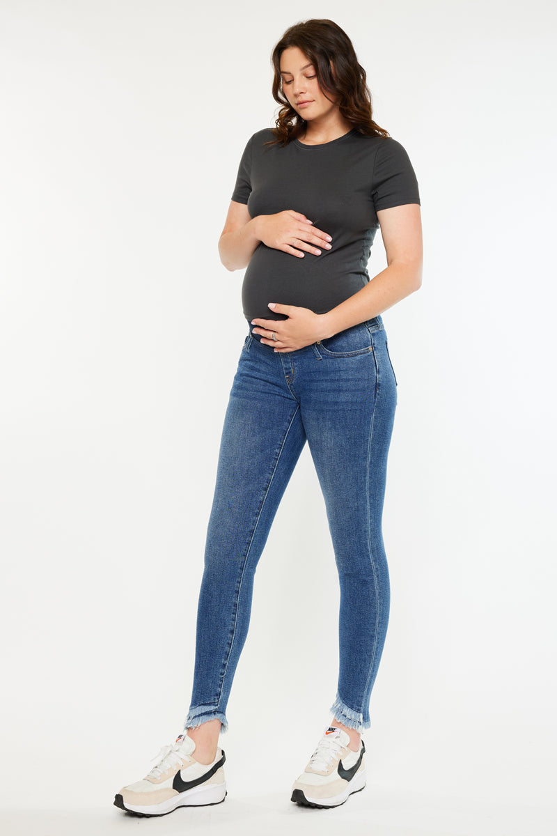 Romilly Maternity Ankle Skinny Jeans - Official Kancan USA