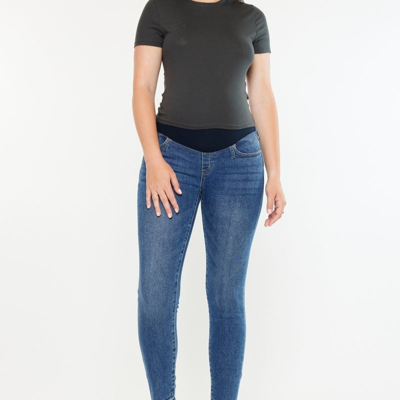 Romilly Maternity Ankle Skinny Jeans - Official Kancan USA