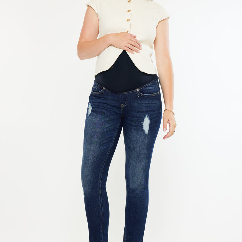 Ashley Maternity Super Skinny Jeans - Official Kancan USA
