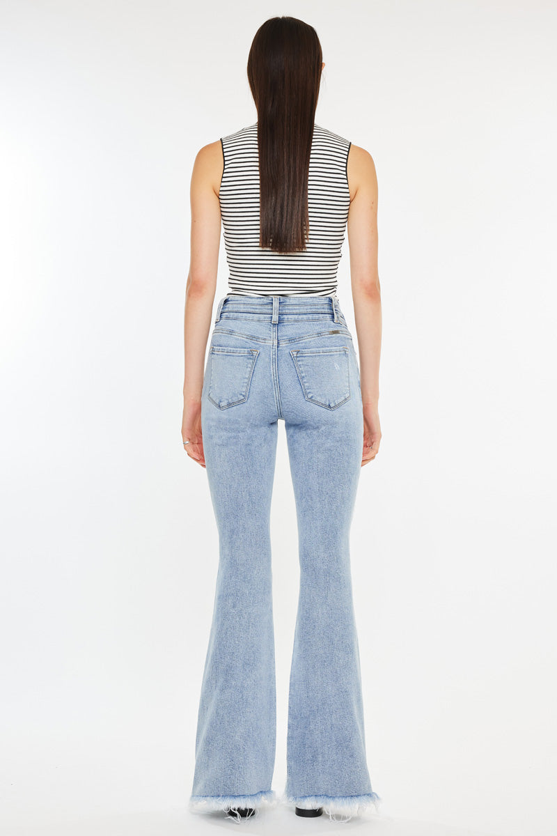 Jazmin High Rise Flare Jeans - Official Kancan USA