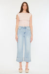 Sully 90's Cropped Wide Leg Jeans