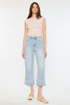 Sully 90's Cropped Wide Leg Jeans