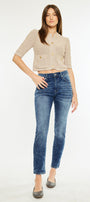 Deb High Rise Cigarette Leg Jeans - Official Kancan USA