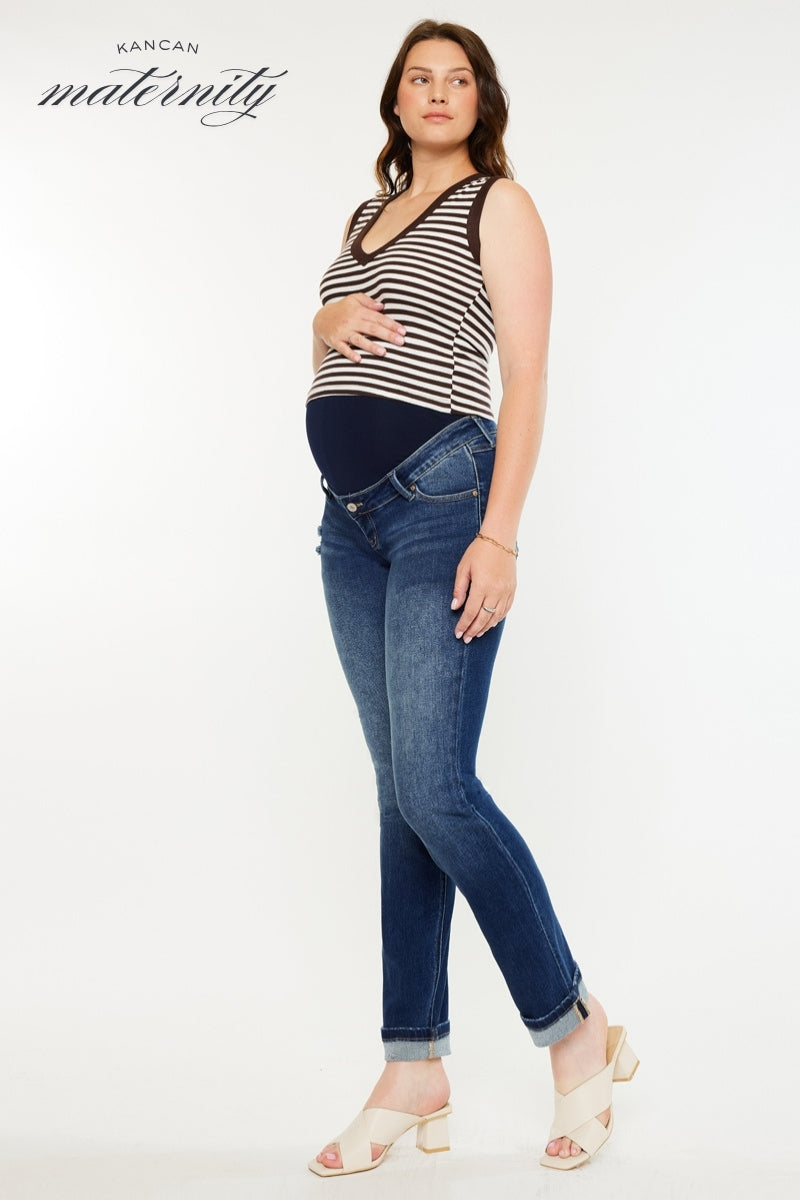 Teagan Maternity Straight Leg  Fit - Official Kancan USA