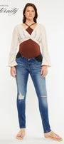 Fatima Maternity Super Skinny Jeans - Official Kancan USA