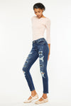Tobie Mid Rise Super Skinny Jeans - Official Kancan USA