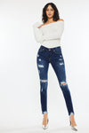 Cora Mid Rise Super Skinny Jeans - Official Kancan USA