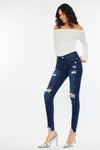 Cora Mid Rise Super Skinny Jeans - Official Kancan USA