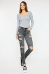 Cora Mid Rise Super Skinny Jeans - Official Kancan USA