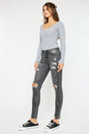 Cora Mid Rise Super Skinny Jeans - Official Kancan USA