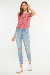 Augustina Mid Rise Ankle Skinny Jeans - Official Kancan USA