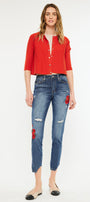 Isla High Rise Ankle Skinny Jeans - Official Kancan USA