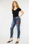 Isla High Rise Ankle Skinny Jeans - Official Kancan USA