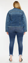 Mona Denim Jacket (Plus Size) - Official Kancan USA