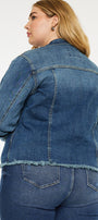 Mona Denim Jacket (Plus Size) - Official Kancan USA
