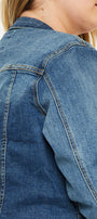 Mona Denim Jacket (Plus Size) - Official Kancan USA