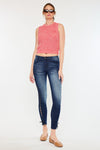 Jackie Mid Rise Ankle Skinny Jeans - Official Kancan USA