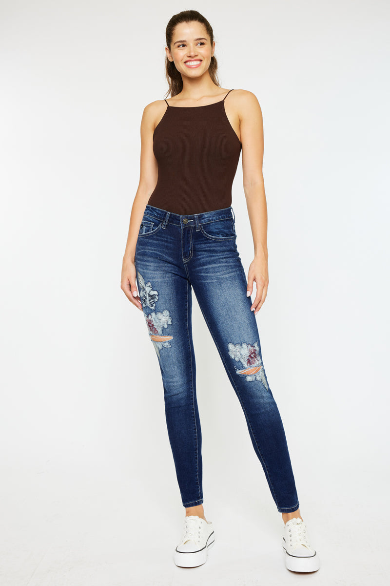 Mandy Mid Rise Super Skinny - Official Kancan USA