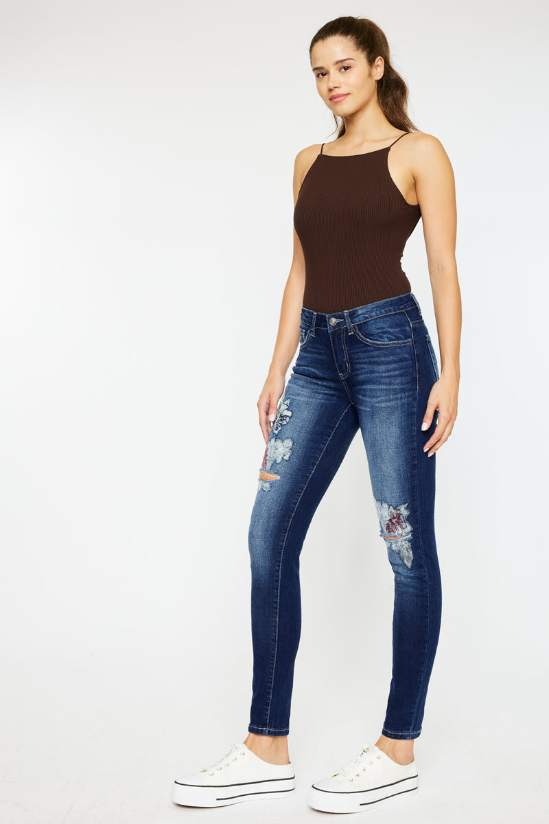 Mandy Mid Rise Super Skinny - Official Kancan USA
