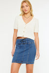 Bella High Rise Lace Up Corset Skirt - Official Kancan USA