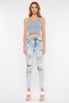 Collie High Rise Mom Jeans - Official Kancan USA