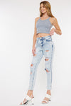 Collie High Rise Mom Jeans - Official Kancan USA