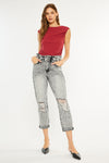 Akali Ultra High Rise Paperbag Boyfriend Jeans - Official Kancan USA