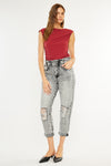 Akali Ultra High Rise Paperbag Boyfriend Jeans - Official Kancan USA