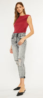 Akali Ultra High Rise Paperbag Boyfriend Jeans - Official Kancan USA