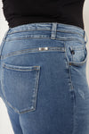 Rosemary High Rise Straight Jeans (Plus Size) - Official Kancan USA