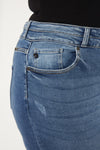 Rosemary High Rise Straight Jeans (Plus Size) - Official Kancan USA