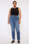 Rosemary High Rise Straight Jeans (Plus Size) - Official Kancan USA