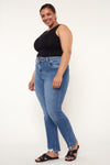 Rosemary High Rise Straight Jeans (Plus Size) - Official Kancan USA